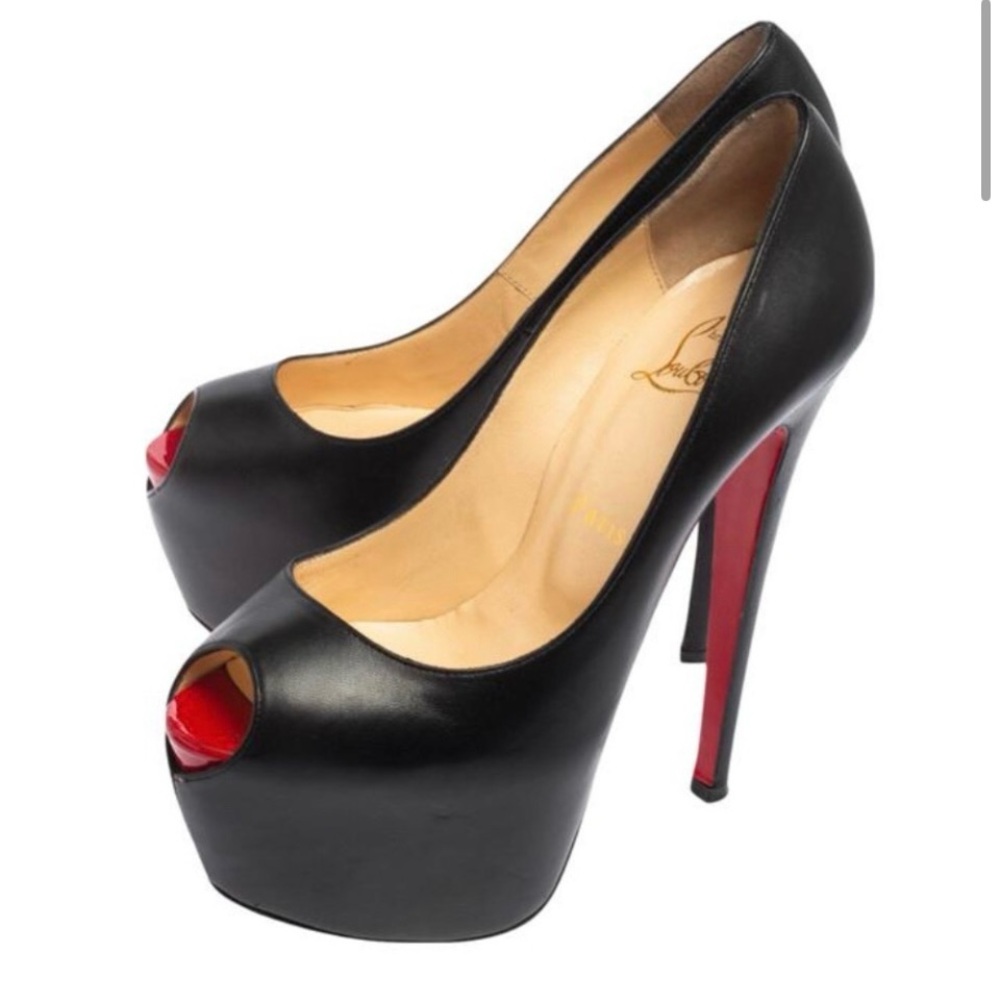 Christian Louboutin Highness Platform Peep Toe